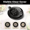 Large Chicken Breast Shredder Tool Visible Lid Meat Grinder For Chopping Chicken Beef Cabbage Vegetables Rotating Kitchen Tool 4