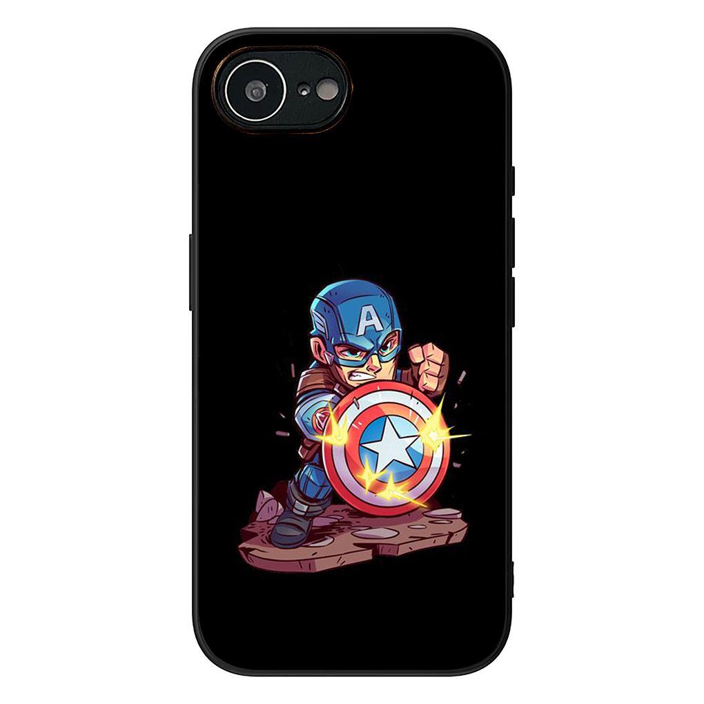 Чехол для телефона Captain America Marvel Shield для Huawei P30 P20 Mate 10 20 Lite Pro Y7 Y8S Y9A Y9 Prime P Smart 2019 Мягкий чехол