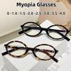 Модные очки для близорукости с маленькой оправой, мужские и женские, ультралегкие, высокой четкости, с защитой от синего света, унисекс