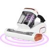 Bed Vacuum Cleaner Mattress Vacuum with Purple Light 8.5KPa Suction HEPA Filter LED Display