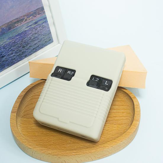Защитный чехол для игровой консоли для Miyoo Mini Plus, силиконовый, с точным расположением отверстий, пылезащитный, противоударный, сплошной цвет, полное покрытие, водонепроницаемая защита