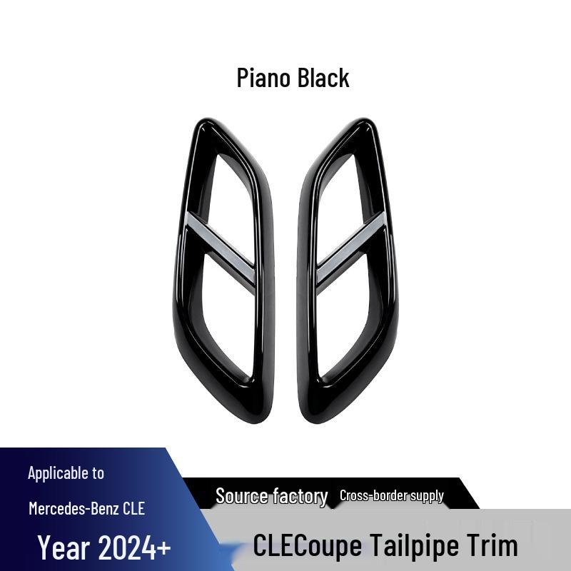 Mercedes-Benz C-Class Front Lip, Grille, Side Skirts, Rear Diffuser, Tailpipe Trim, Tail Wing Modifications