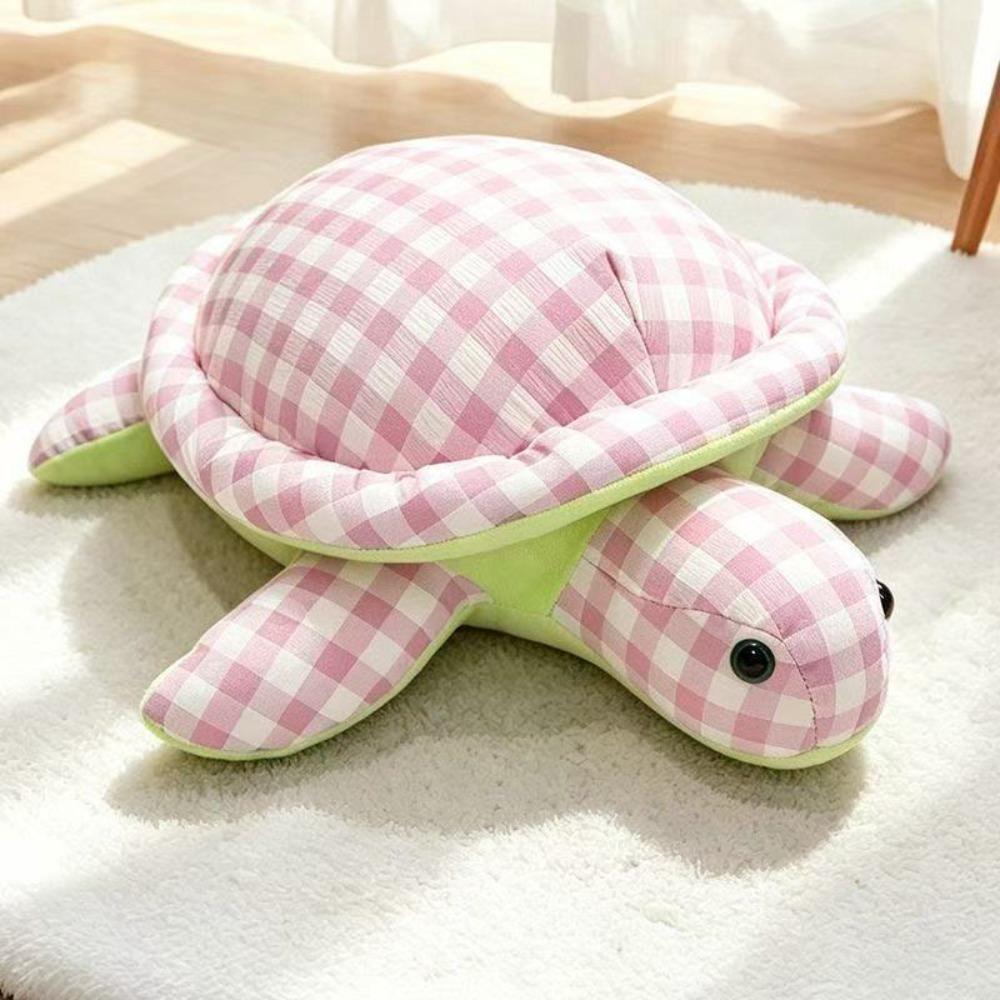 Lying Down Posture Turtle Hug Pillow Cute Design Prone Cartoon Animals Desktop Decor
