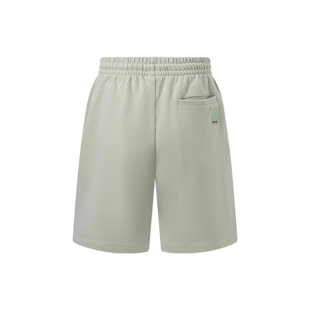 Li Ning Vital Essential однотонные свободные шорты на шнурке мужские шорты голубые AKST063-2