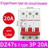 Delixi DZ47S Circuit Breaker: Air Switch for Single/Three-Phase, 1P/2P/3P/4P.