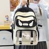 Школьная сумка новая контрастного цвета школьная сумка для девочек учеников средней и старшей школы рюкзак большой вместимости маленький свежий милый рюкзак для девочки