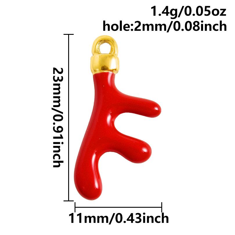 2pcs Red Lobster Crab Coral Real Gold Plated Stainless Steel Enamel Charm For Jewelry Making Supplies DIY Beach Necklace Pendant