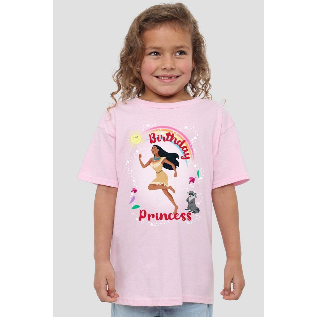 Футболка Pocahontas Childrens/Kids Birthday Princess Meeko