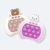 Toyto 1 + 1 набор push pop игровой автомат Baby Bear Rabbit Pop It игровой автомат Speed King мини push pop настольная игра, представитель Кореи настольная игра