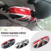 ABS Car Rear View Mirror Cover For Mini Cooper F56 F55 F54 F57 F60 Car Inner Rearview Mirror Decoration Accessories