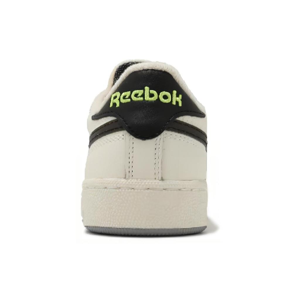 Reebok Кроссовки унисекс Club C Revenge Vintage Chalk Black Acid Yellow кремовые/черные 100074206