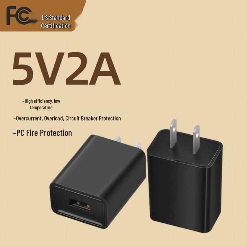 Зарядное устройство для мобильного телефона USB 5V 2A, сертифицировано 3C, штекер стандарта National/EU/US