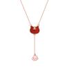 Оригинальное ожерелье с кисточками «Год Тигра» Guochao Niche Design Sweater Chain Universal Jewelry