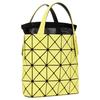 ISSEY MIYAKE Polyvinyl Chloride Small Square Bag Handbag Women's Yellow BB31-AG651-51