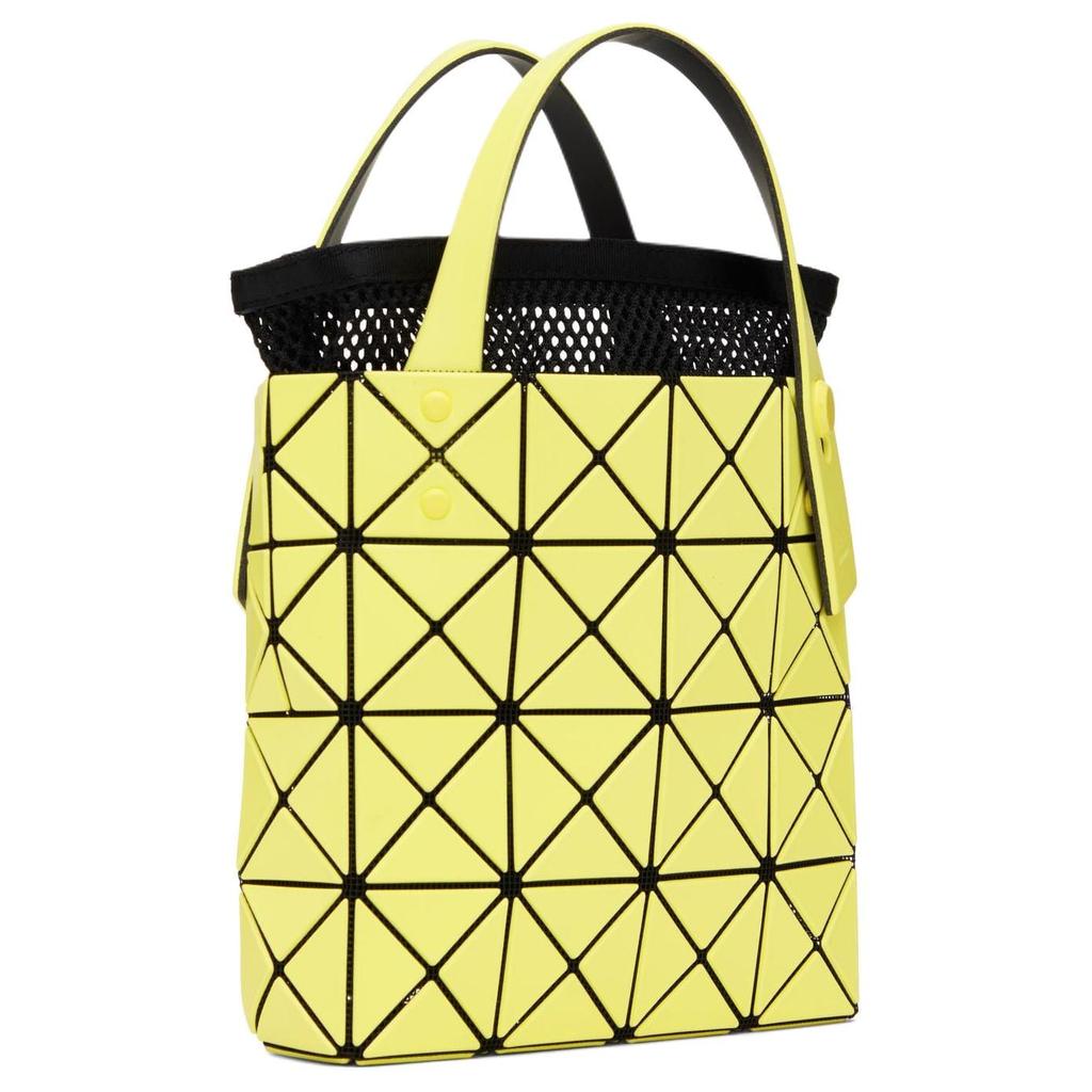 ISSEY MIYAKE Polyvinyl Chloride Small Square Bag Handbag Women's Yellow BB31-AG651-51