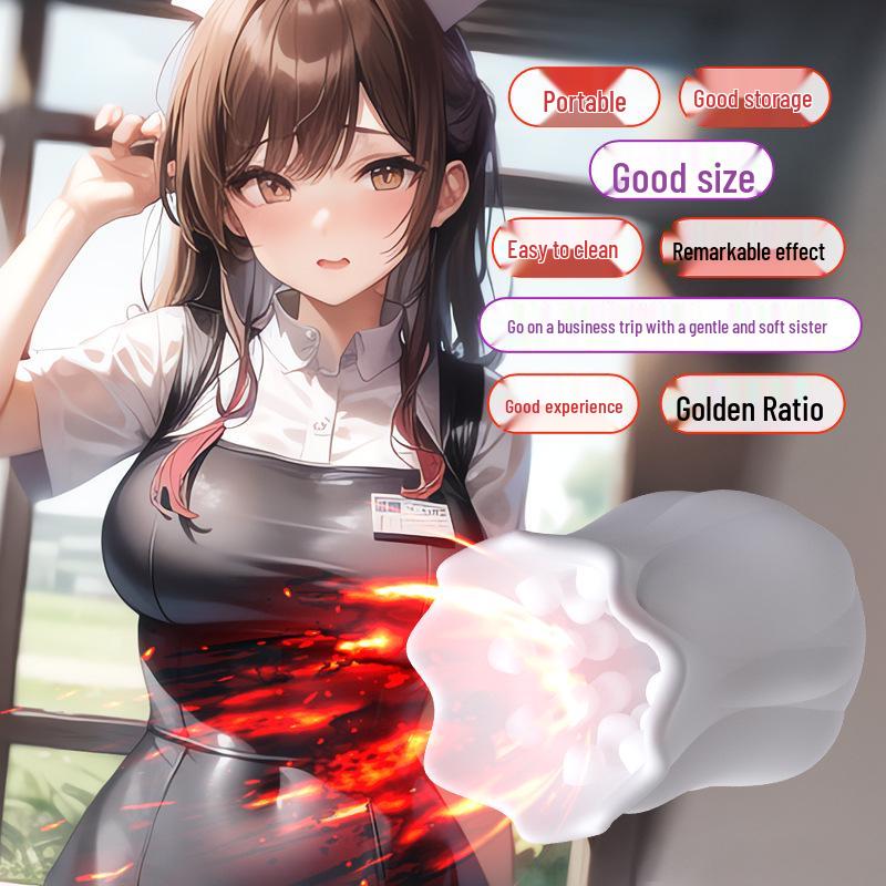 Chen Rose Airplane Cup: Men's Manual Masturbator Training Toy