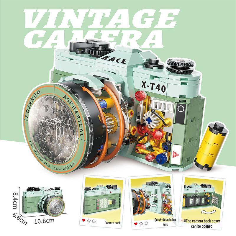 Zhegao Creative Camera Polaroid Модель Строительные Блоки - DIY Головоломка Игрушка Орнамент
