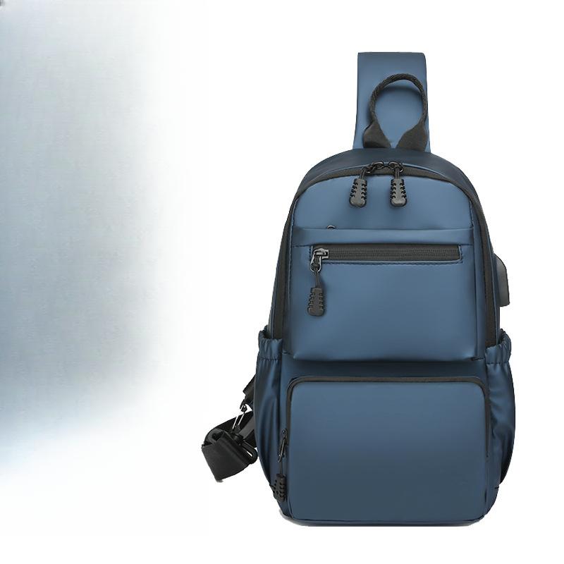 Модная мужская нагрудная сумка Высококлассная одноплечевая женская сумка кросс-боди Повседневная мужская сумка Дорожный нагрудный рюкзак Водонепроницаемая наплечная сумка