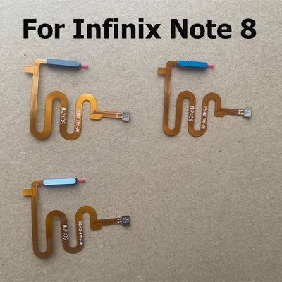 Для Infinix Note 8 X692 Кнопка «Домой» Задняя панель Touch ID Сканер отпечатков пальцев Шлейф с датчиком отпечатков пальцев