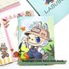 Rabub A5 Color Page Hard Shell Notebook Cute Cartoon Notepad Student Diary Handbook Super Cool