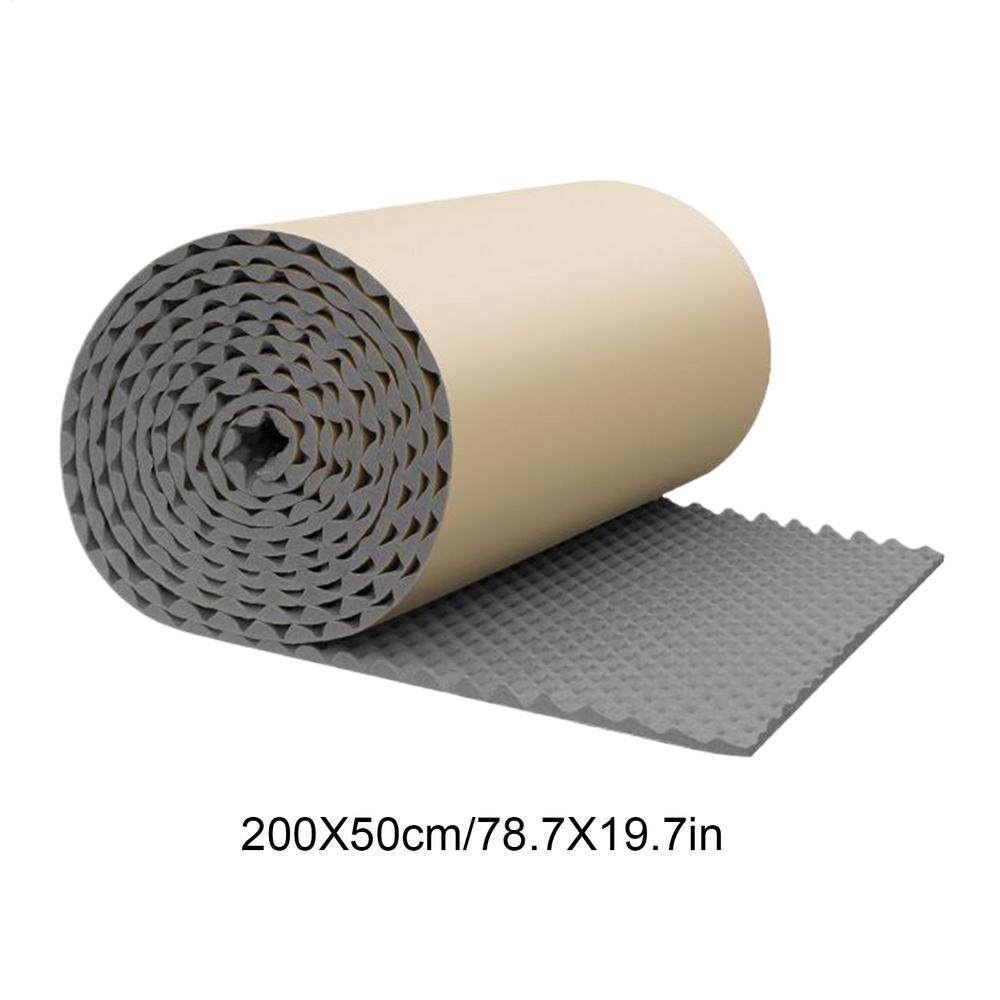 50x200cm Soundproof Cotton Sound-absorbing Cotton KTV Wall Indoor Recording Studio Sound-absorbing Board Self-adhesive silencer