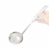 Kai House Select Large Ladle, White, Made in Japan, Dishwasher Safe, DE5800