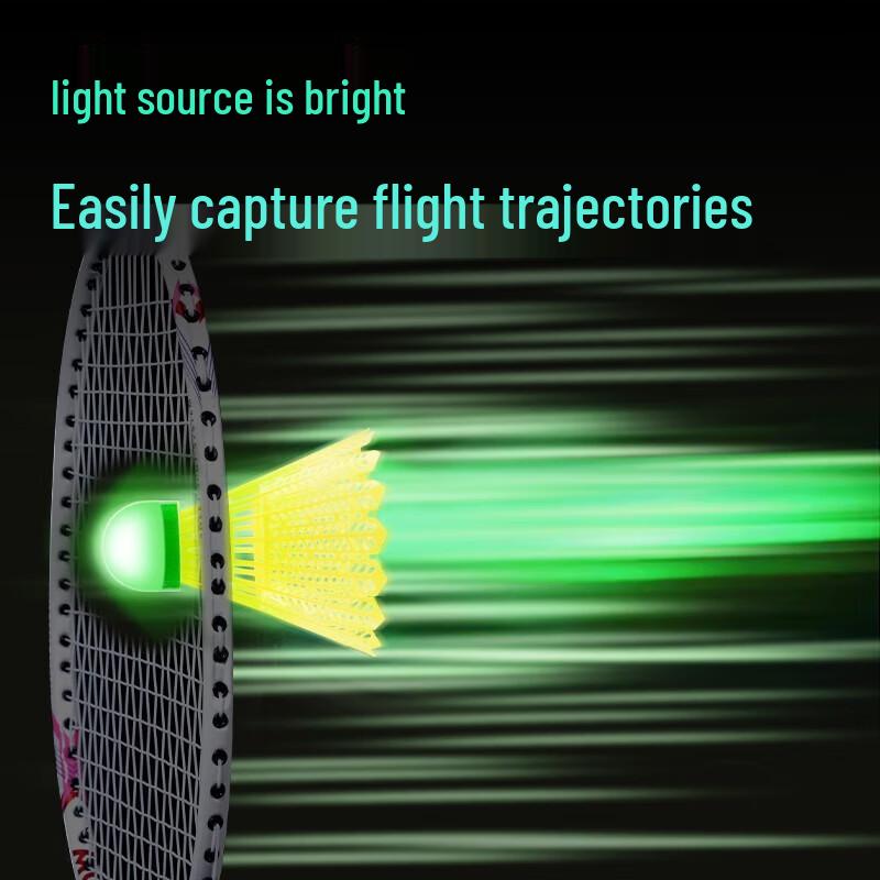 Deli LED Light-Up Shuttlecocks (3-Pack)