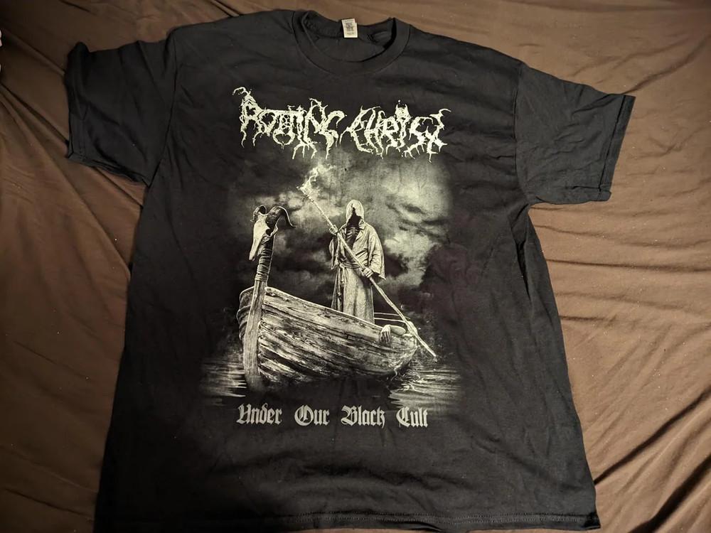 Rotting Christ Коллекция тура Under Our Black Cult Футболка S-5XL S5945 Унисекс Футболка