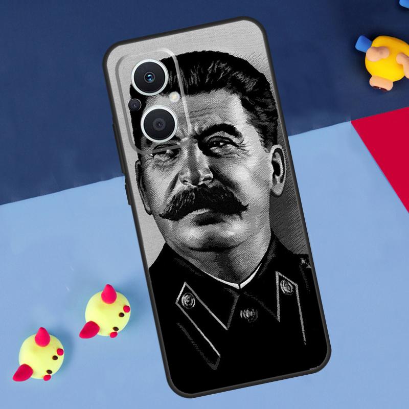 Russian Stalin Ussr For OPPO Reno 12F 13F 14F 11F 10 11 12 13 14 Pro 8T 7 8 Lite OPPO Find X9 X8 X6 X5 Pro Case