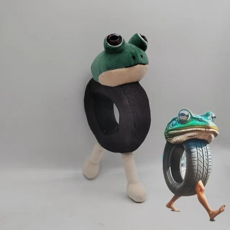 Boneca ambalam Tire Frog Bobrinni cocosini Capybara Coconut Shell Plush Toy Funny Tungtungsahur Stuffed Doll Kids Birthday Gifts
