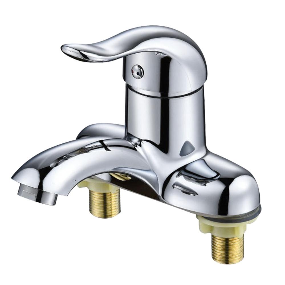 Quick Open Bathroom Taps Hot and Cold Wash Sink Tap Modern Basin Faucet