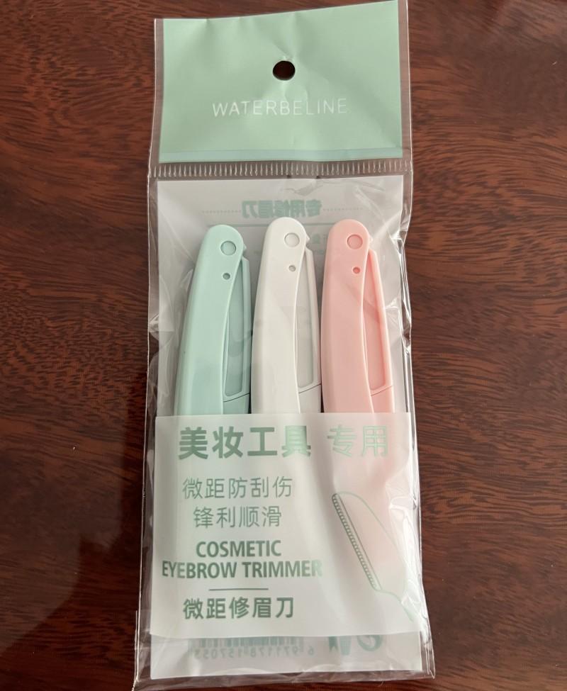 Safe Folding Eyebrow Razor Newbie Friendly Eyebrow Trimmer Face Eyebrow Shaper Shave Pocketknife Eyebrow Profiler Hair Remove