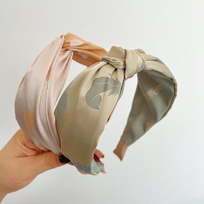 PROLY Новые Модные Аксессуары для Волос для Женщин Широкий Бок Цветочный Головной Убор Свежий Светлый Цвет Тюрбан Летние Девушки