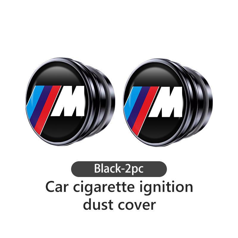 KHQB5 Car Cigarette Lighter Cover Plug Dust Proof Decoration Cap For BMW Performance X1 X3 X5 E39 E46 E90 F20 E60 F30 M3 M5