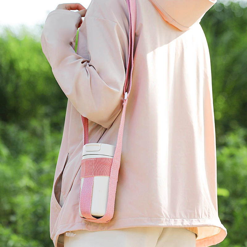 Портативный ремень для бутылки с напитком, уличный чайник для воды, термос, чехол для стакана с водой, детская кружка через плечо, веревка для подвешивания