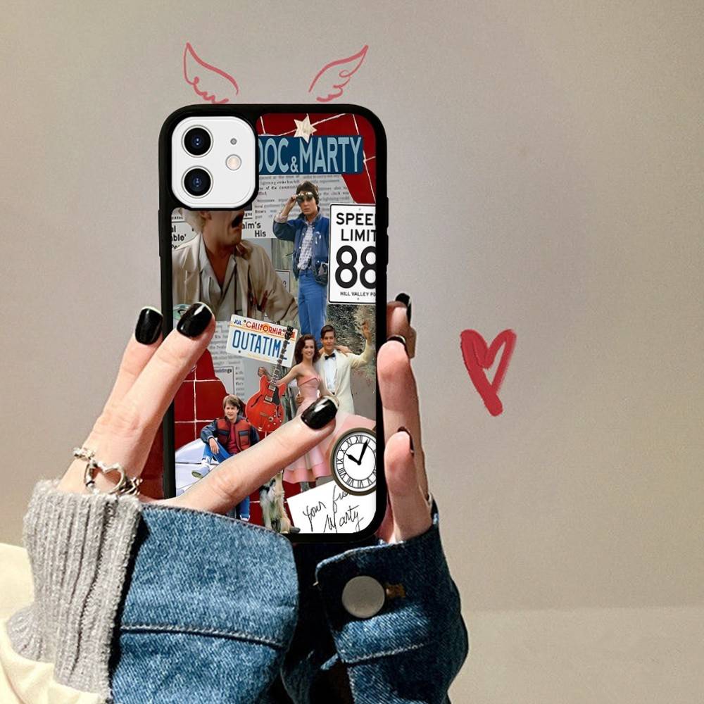 Чехол для телефона B-Back To The F-Future PC+TPU для IPhone 11 12 13 14 15 16 17 Plus Pro Max