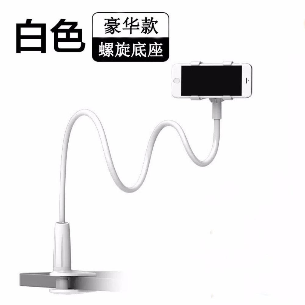 Кронштейн-зажим для мобильного телефона на ленивом прикроватном столике, гибкий, с длинной ручкой, ленивый держатель с ручкой, подвесной кронштейн для мобильного телефона