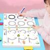 Children Montessori Toys Educational Math Toys Drawing Tablet Pen Control Hand Training For Boy Girl Busyboard