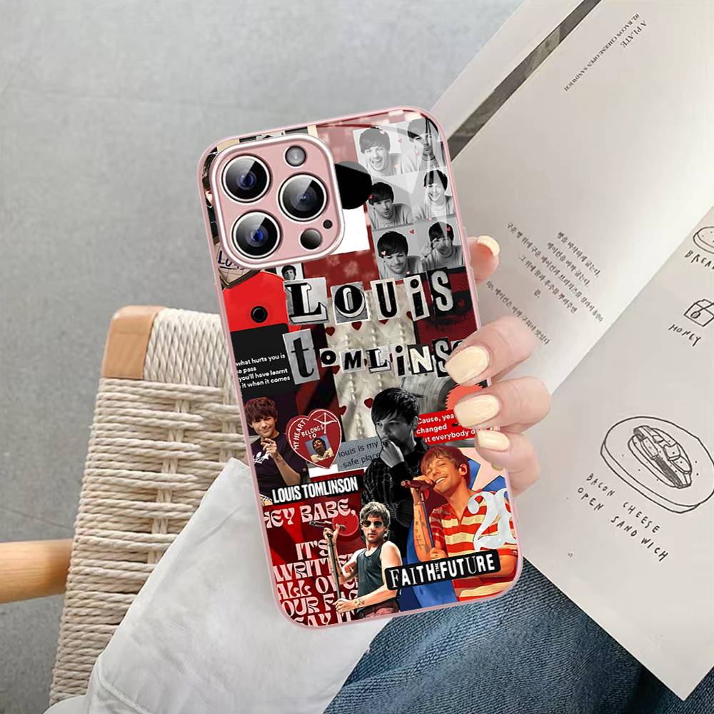 L-Luis M-Miguel Singer Для IPhone 14 13 12 Mini 11 Pro XS Max X XR 14 Plus Закаленное Стекло Чехол