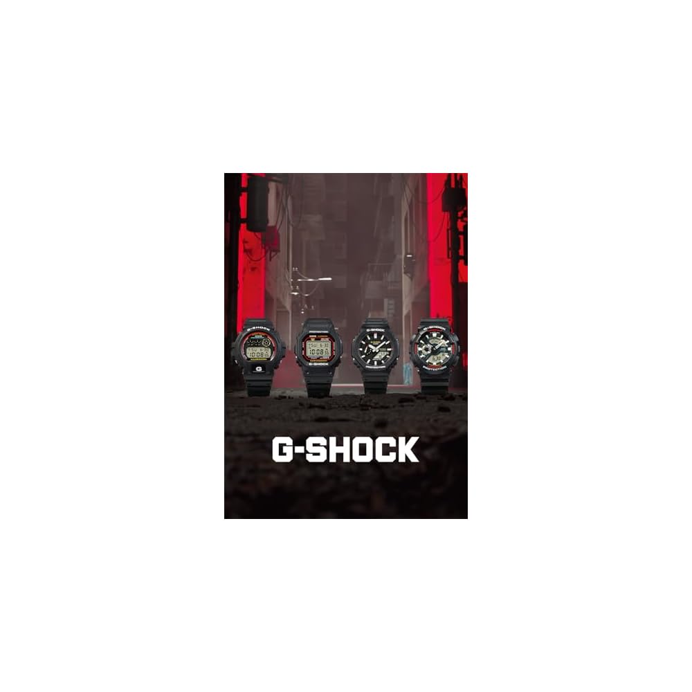Casio G-Shock DW-5600RL-1JF Men's Watch Iconic Styles Black Resin Waterproof