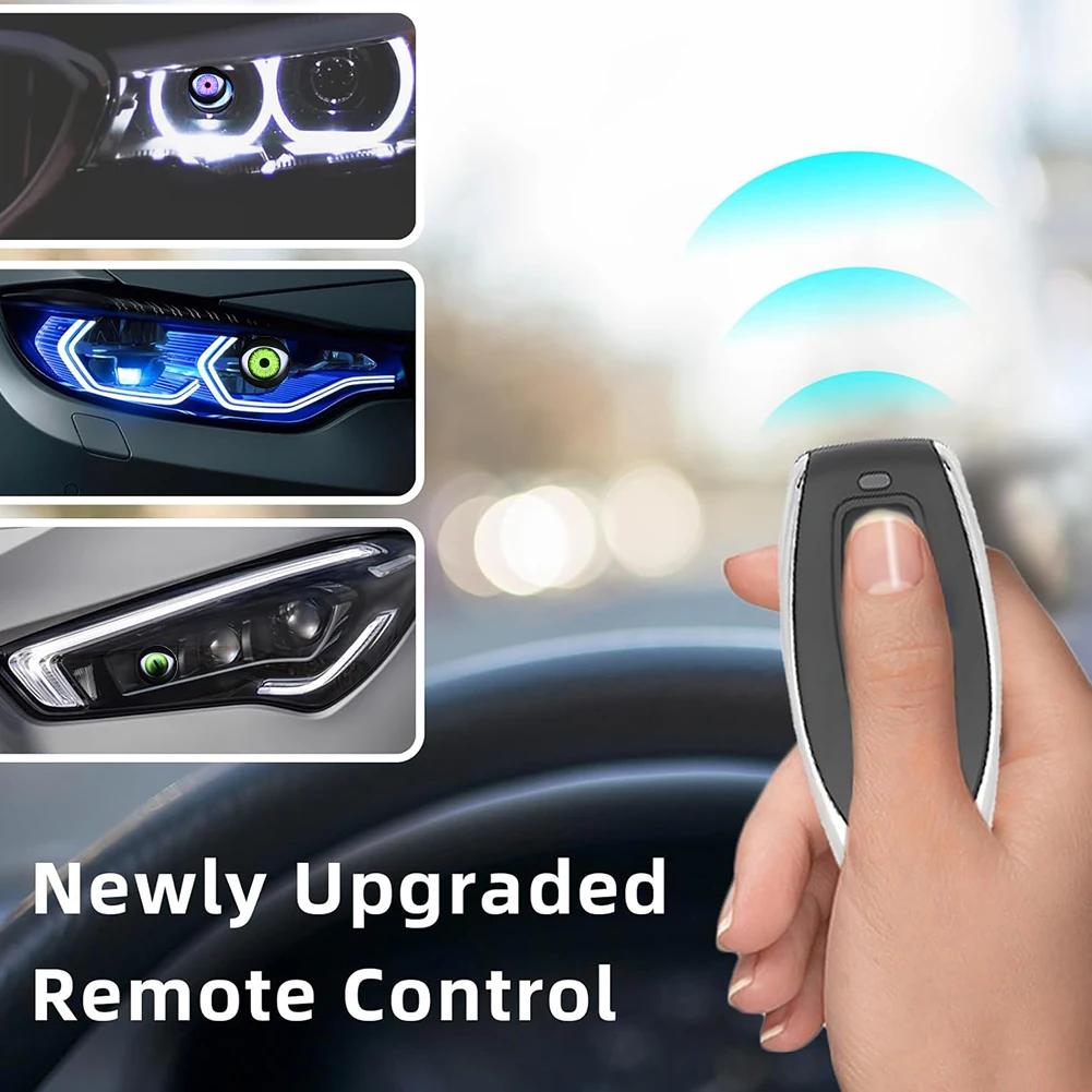 3,0-дюймовые динамические светодиодные автомобильные фары Devil Eye LED Car Light Headlight Assembly Modified Eagle Eye Light Cars Accessories