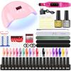 MOSKANY Professional Nail Set Nail Gel Kit With 54W UV Nail Lamp And Nail Drill For All Drying Gel Nail Polish Manicure Set