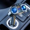Dual USB Car Charger Socket Bluetooth 5.0 FM Music Player QC3.0 4.8A Fast Charge Splitter Adapter 12V-24V Charger with LED Display Display