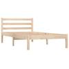VidaXL Bed Frames Solid Pine Wood 90x190 Cm Single