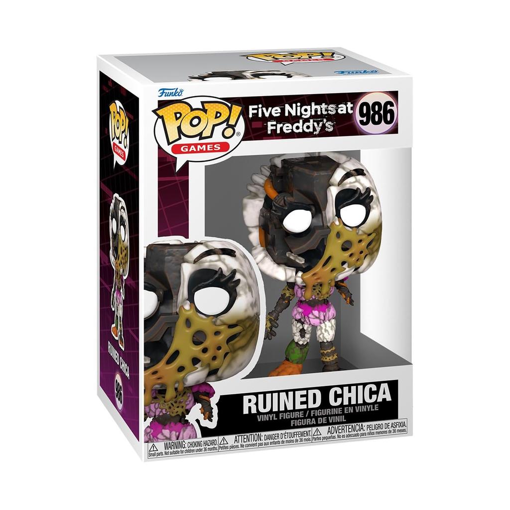 Фигурка Five Nights at Chica FNAF RUIN RUINED CHICA Funko Виниловая фигурка Funko Freddy's Pop!