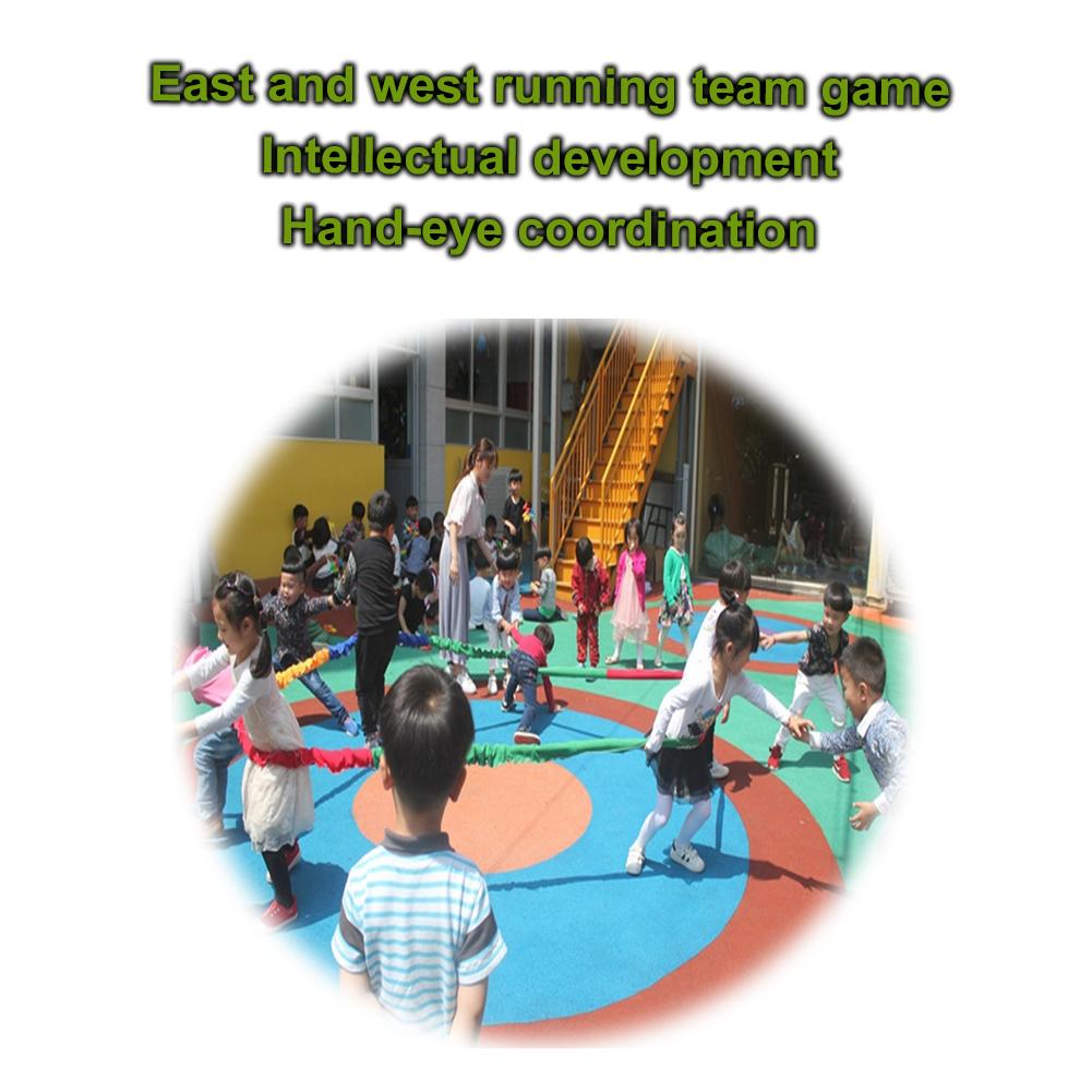 Детская красочная игра «Тяни веревку» сенсорная тренировка спортивное оборудование для общения родителей и детей