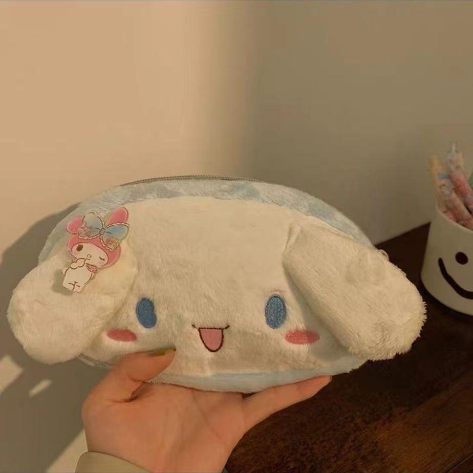 Большая плюшевая пенал-собачка Пача с японским мультяшным рисунком для учеников средней школы