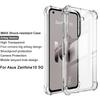 IMAK For Asus Zenfone 10 5G Phone Case Four Corner Anti-drop Clear TPU Back Cover