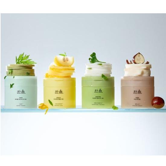 Hanyul Блокнот 60+10 листов План 4 типа на выбор (Молодая полынь Успокаивающий/Лунный юдзу Вита Осветляющий)