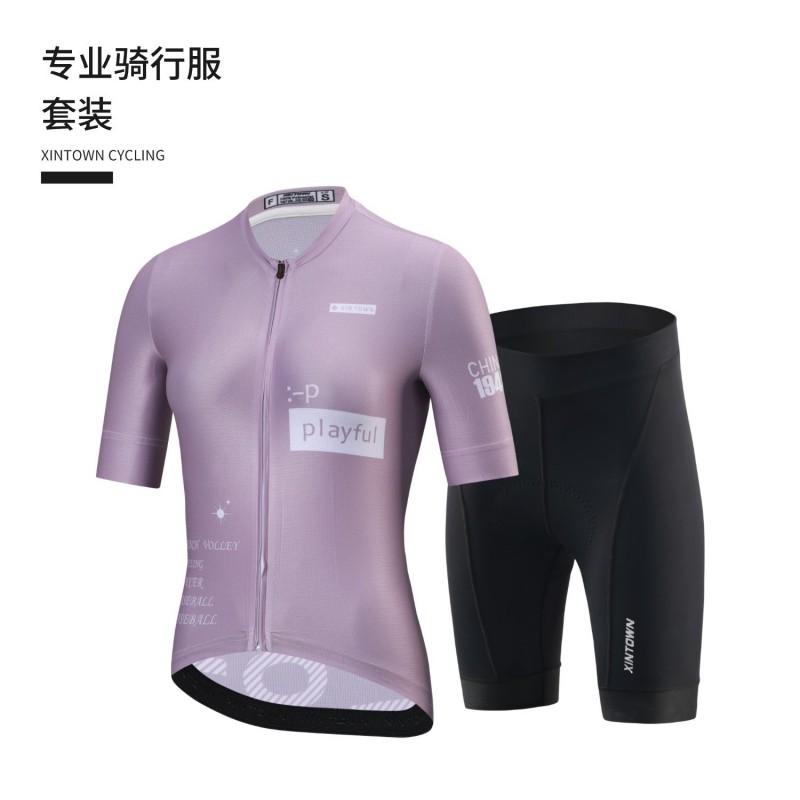Men Women Cycling Jersey Short Sleeve Breathable Quick Dry Bike Shirt